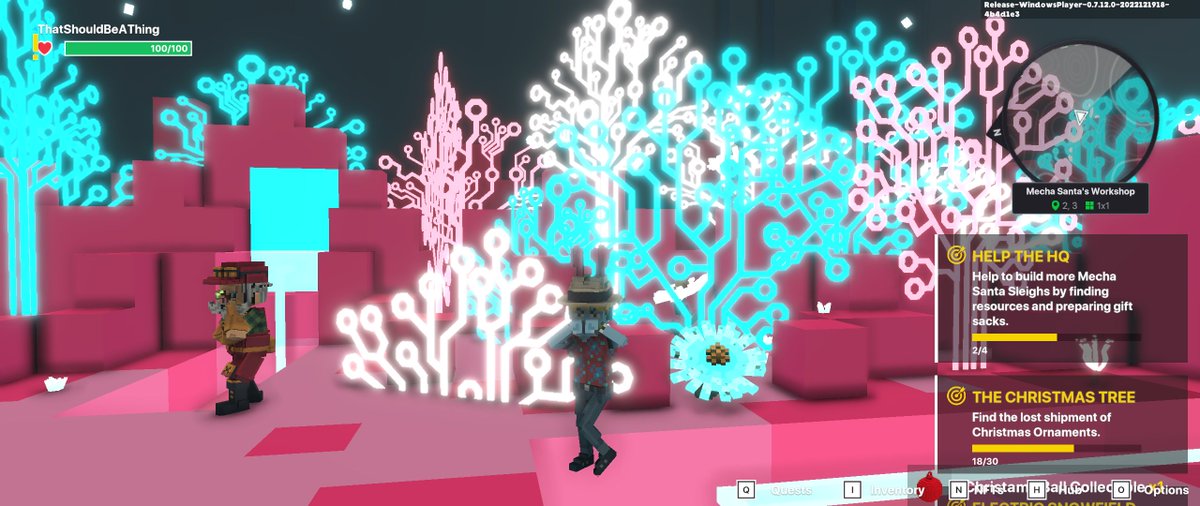 ThatShudBaThing's tweet photo. @TheSandboxGame I found  the circuit board trees! 🤖🎄 I participated in the #SeasonsGreetingsTSB challenge for a chance to win an NFT! https://t.co/bcQoDhTBu1