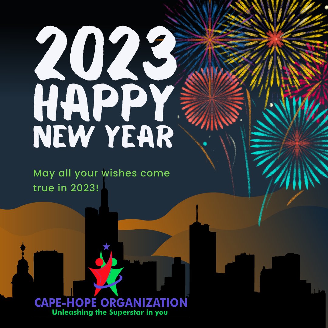 This is the year to unleash your superstar and make all your wishes come true.
Happy New Year!