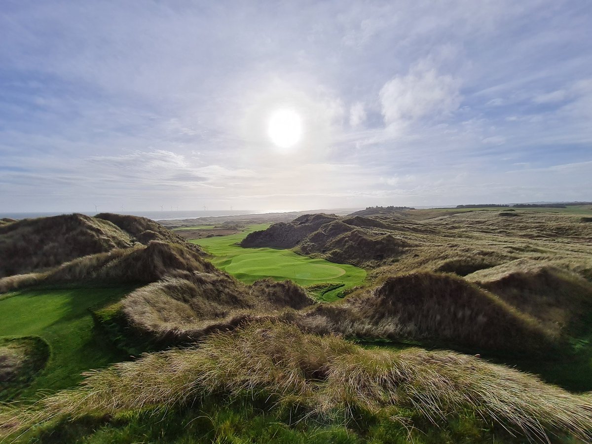 Stitty55's tweet photo. @LinksGolfCup Trump International, Aberdeen https://t.co/X8BzDY3cqX