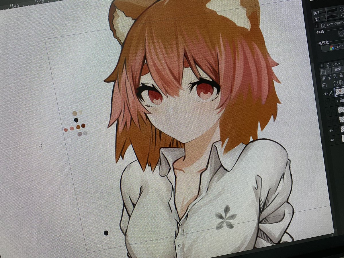 「とちゅう 」|テンコのイラスト