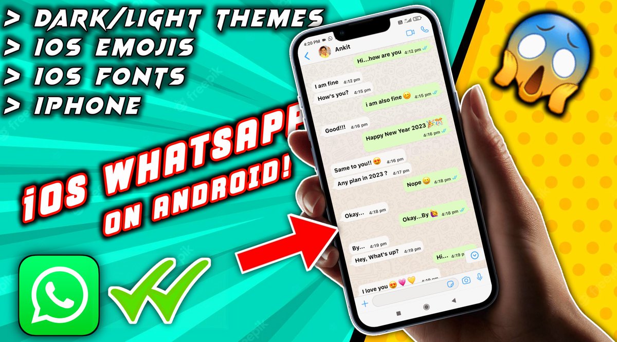 TheNovaSetup's tweet photo. #iPhone Whatsapp on ANDROID 🔥

Watch Full Video Tutorial 👇
https://t.co/5htGBwBZUt https://t.co/hCzEqrCN16