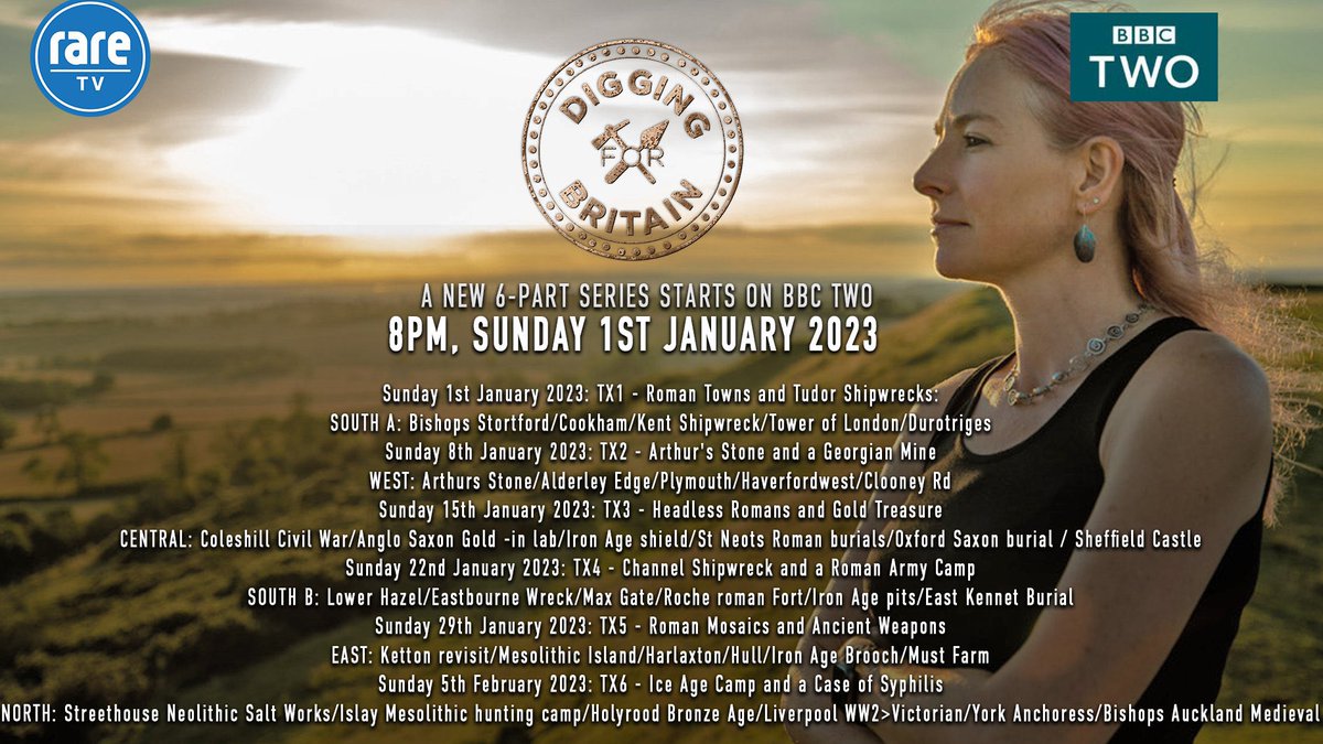 I hope some of you will join me tonight at 8pm for the first episode of series TEN of Digging for Britain! 
(And shhh… if you can’t wait - the WHOLE series has already dropped on iplayer!) 
bbc.co.uk/iplayer/episod…