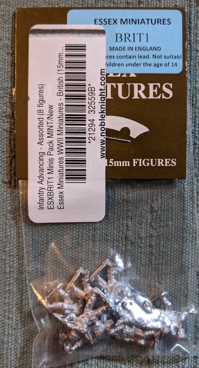 MartinKoenigsb2's tweet photo. Happy New Year!! #EbayRanger Content (@ebay) !! More Essex Miniatures,(#EssexMiniatures) Splurged to fill out a platoon... #15mmGaming #15mmMiniatures #EarlyWar #FallOfFrance #SeaLion #FlamesOfWar #BattleGroup #CoC #OGroup #BoltAction #WhatATanker #WorldWarIIWargaming https://t.co/cOXzHUsE08