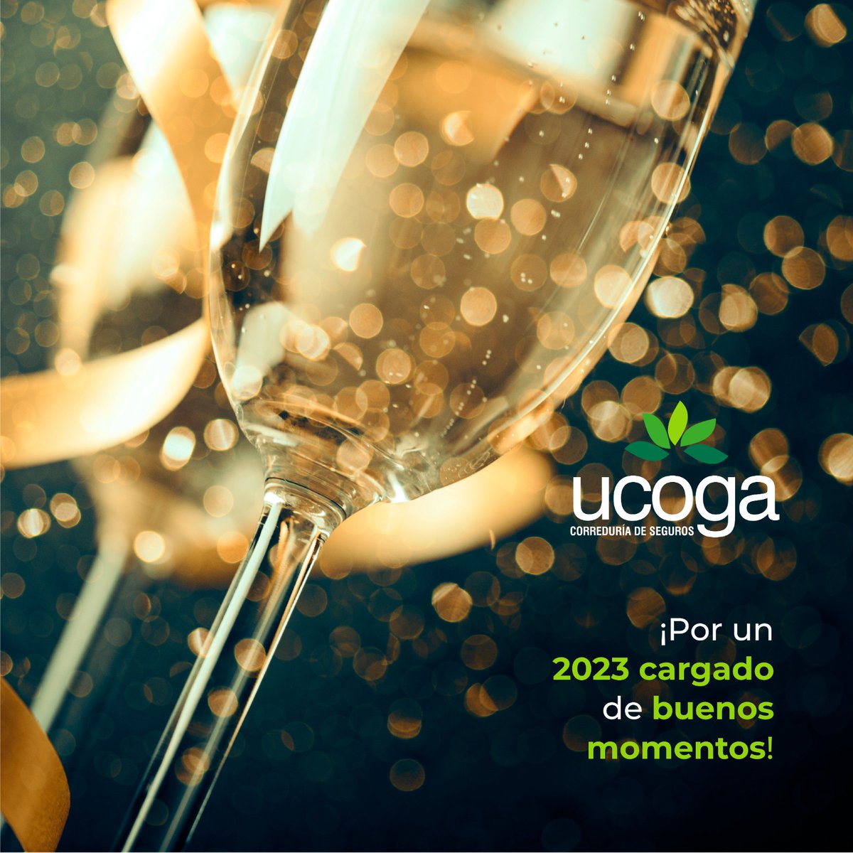 Ya sabéis que para el team Ucoga, lo más importante es vuestro bienestar. Por eso, queremos desearos un feliz año. Y a poder ser, a nuestro lado 😜​ 

¡Este brindis va por vosotrxs! Chín chín ​​🥂