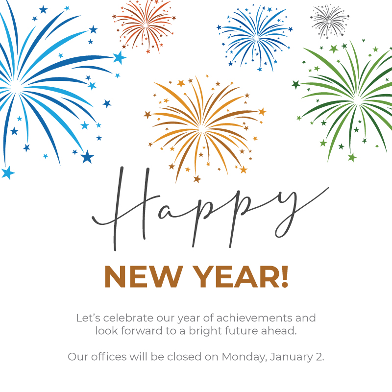 oktaxcommission's tweet photo. The OTC wishes you a joyous New Year! Our offices will be closed January 2, but our online services are available 24/7 at #OkTAP. https://t.co/R7EP1dveh2