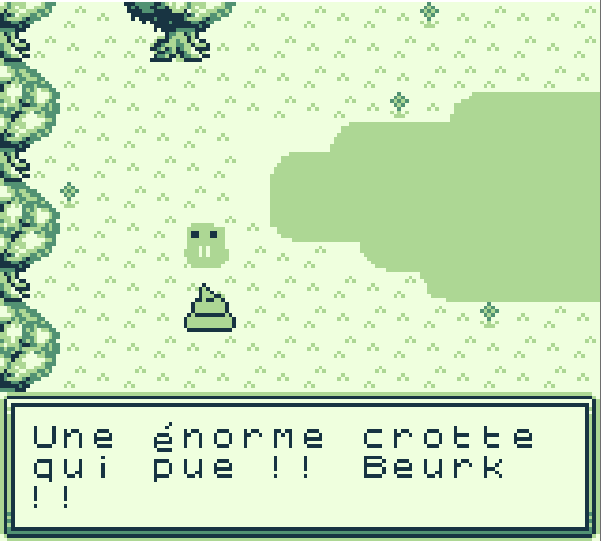 johndostudio's tweet photo. Les premiers jeux auxquels je joue en 2023, sont les jeux créés par les enfants lors des ateliers du festival #piky, et c'est assez perturbant 🤣 
Dans le bon sens du terme bien sûr ! ☺️

#gbstudio #retrogaming #gameboy https://t.co/Cln71Lb9CK