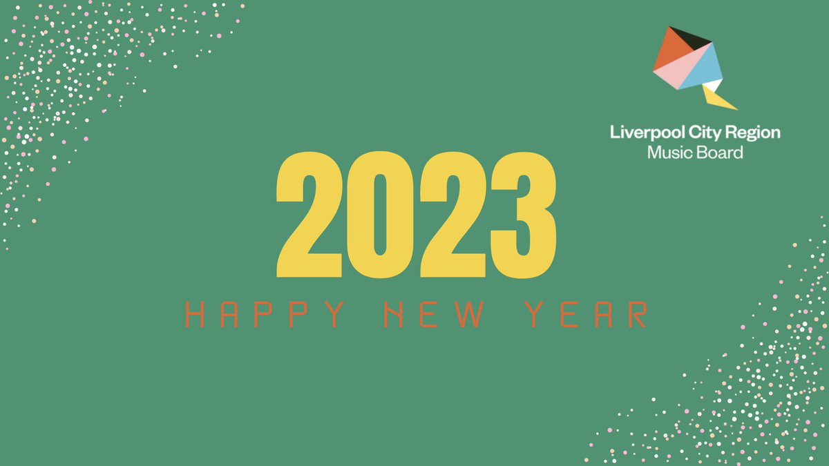 LCRMusicBoard's tweet photo. Happy New Year from Liverpool City Region Music Board!
Best wishes for 2023!
#musicboard #Eurovision2023 #Liverpool #sefton #knowsley #Halton #Sthelens #wirral https://t.co/p97FTFTmvQ