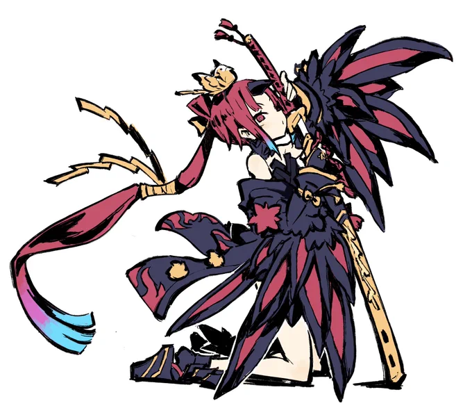 Fate/Grand Order 第2部 第7章「Lostbelt No.7 黄金樹海紀行 ナウイ・ミクトラン 惑星を統べるもの」に登場する朱瑞鳥を担当させていただきました。よろしく、よろしく。 