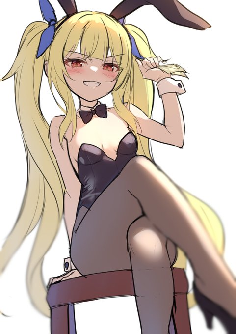 明けましてのバニー絵ラフ。
今年もツインテールメインで描いていきますのでよろしくお願いします!💪 