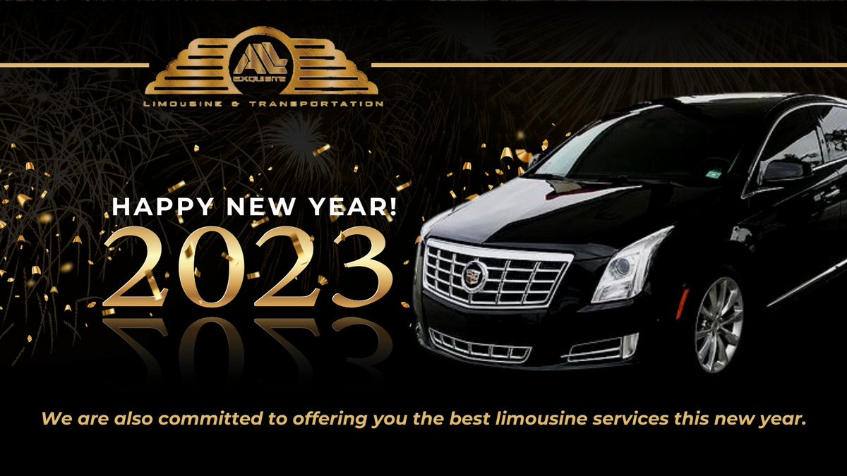 ExquisiteAll's tweet photo. We hope this weekend was filled with joy for you and yours.

May 2023 be a year of peace, love, laughter, and many limousine adventures.

🥂 Happy New Year!

#happynewyear #sundaywishes #limousineriding https://t.co/KiI5cdHpu3