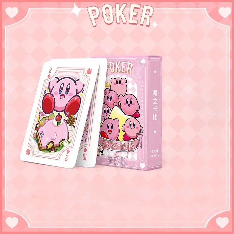 KuruStore's tweet photo. Do you love playing cards and collecting cute cartoon characters?🎀
 
Then these Cute Kawaii Cartoon Kirby My Melody Cinnamoroll Kuromi Hellokitty Playing Cards are perfect for you!
 💫🎮
This deck of cards features some of your favorite characters from the Kirby, My Melody, C https://t.co/sW9vBf68st