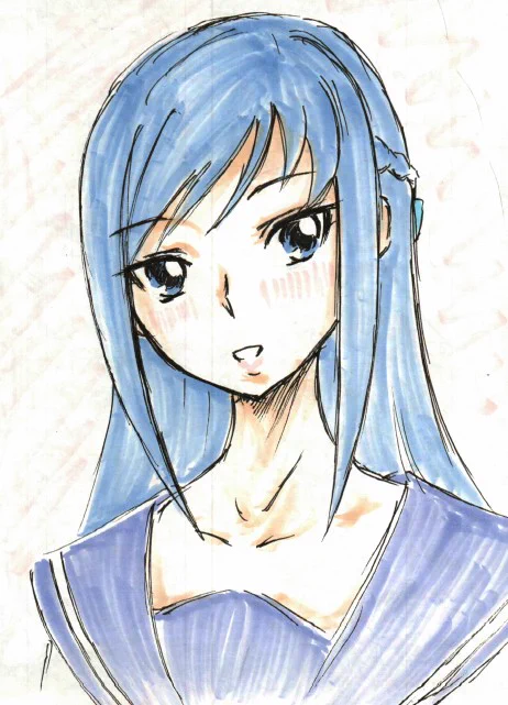 #1日1六花(1日目)何日続くか分からないけど、毎日六花描いてドキプリ10周年を祝いたい。 