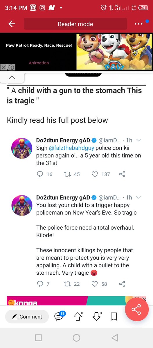 joekee11's tweet photo. @iamDo2dtun Can you help us with the basic information to ease investigation and ensure justice please. Place and time of incident please https://t.co/LyB7JkEtat