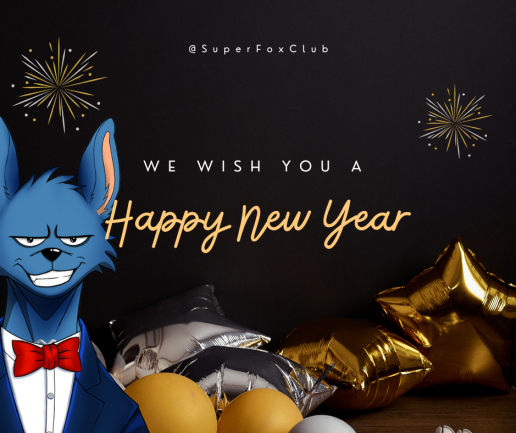 SuperFoxClub's tweet photo. We wish you an amazing new 2023.

Let's journey to the moon this year together.
#HappyNewYear #HappyNewYear2023  #nftnews https://t.co/rzuLHru0QK