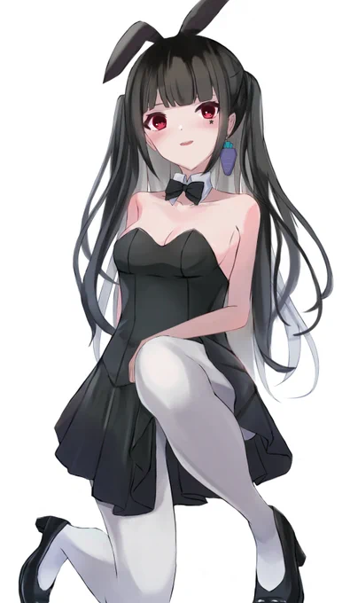 #創作 #イラスト 卯 