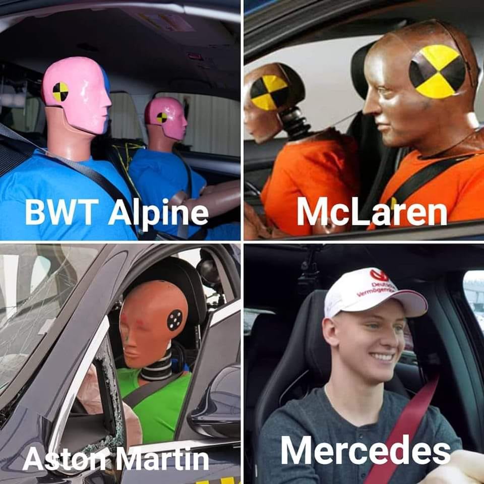 f1trollofficial's tweet photo. Some crash test mannequins https://t.co/Al3V1agg7Z