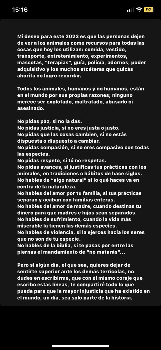 #losanimalesnosonrecursos #fueraantropoespecismo #fueraespecismo #veganismoesjusticia