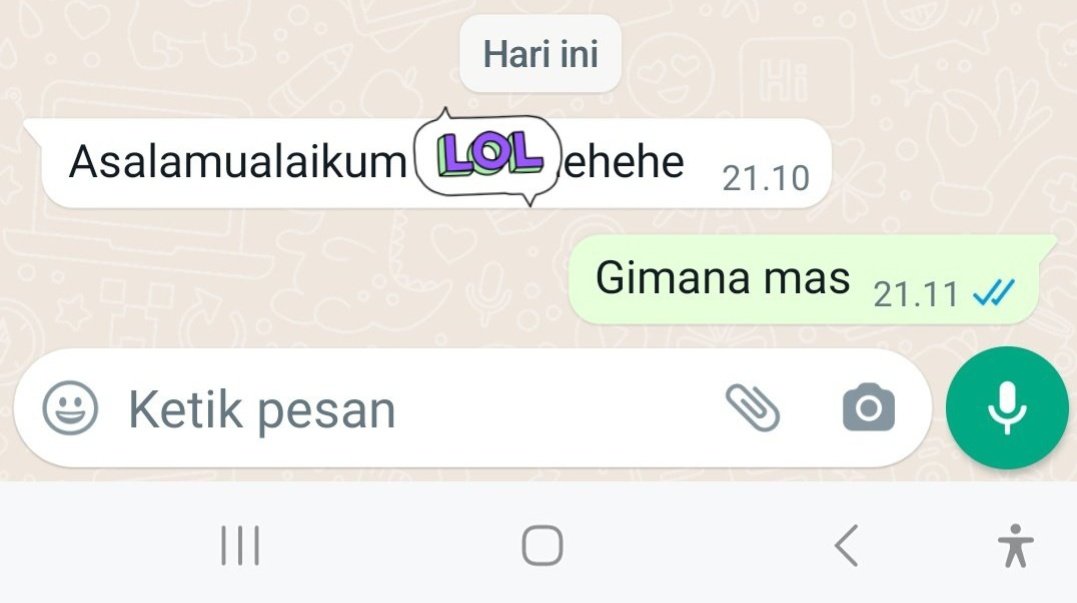 tisuajaib's tweet photo. Ngechat tuh langsung intine wae iso gak sih https://t.co/GKRBq5wqvS