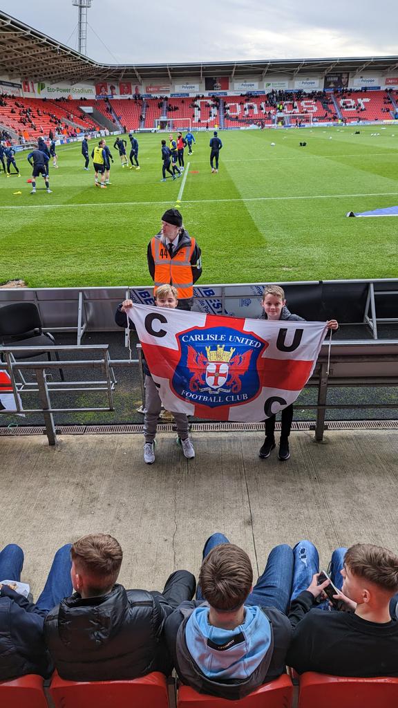 Doncaster away. UTB💙