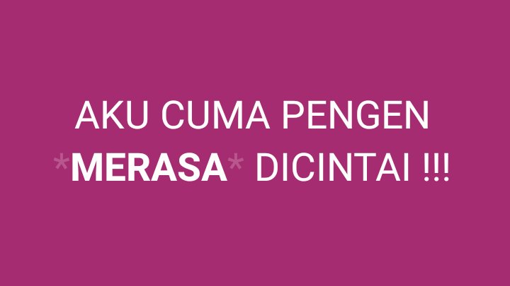 Awal yg kurang baik, masih sedikit berharap berakhir bahagia.