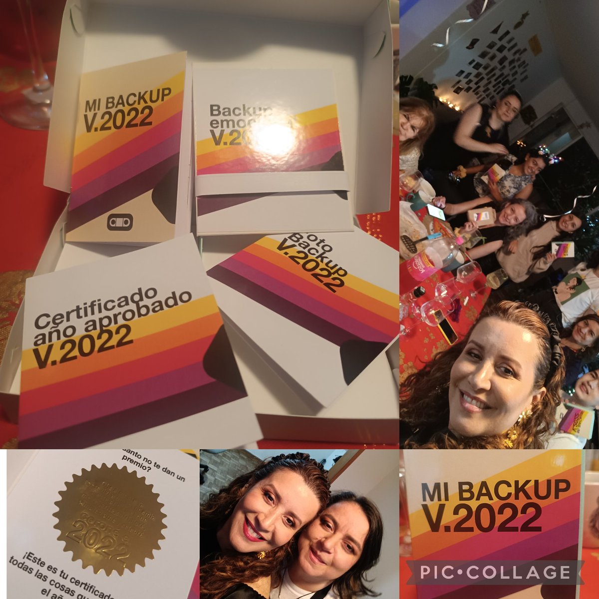 Familia, amigos, colegas, alumnos, les deseo un buen balance de gratitud y lecciones, y un 2023 lleno de oportunidades, de buenas experiencias y desafios, de amor, logros y alegrías! 
Aquí mi sugerencia para hacer un buen backup!