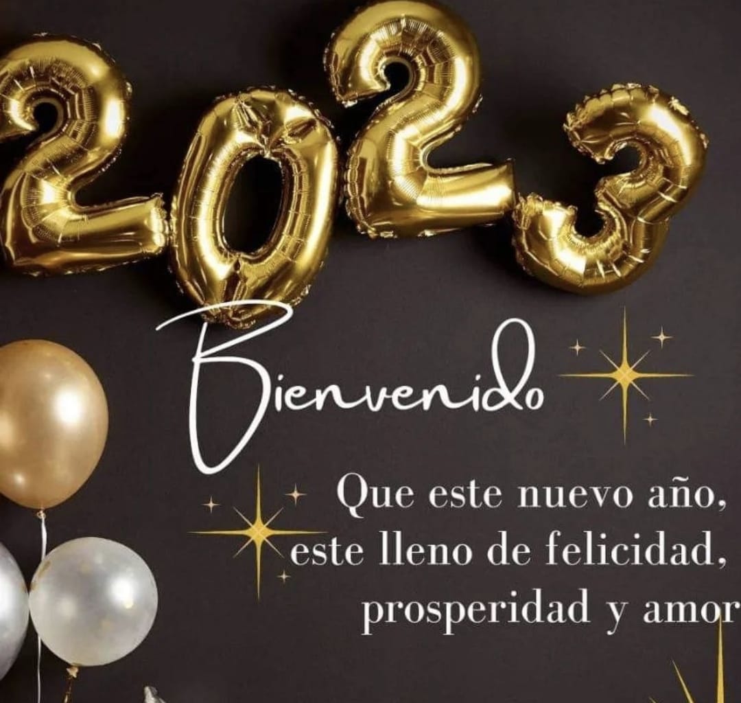sw_vida's tweet image. Feliz año nuevo que este 2023 este lleno de salud. Prosperidad y amor para ti y los tuyos .. Les desea Maria C y Leonel.