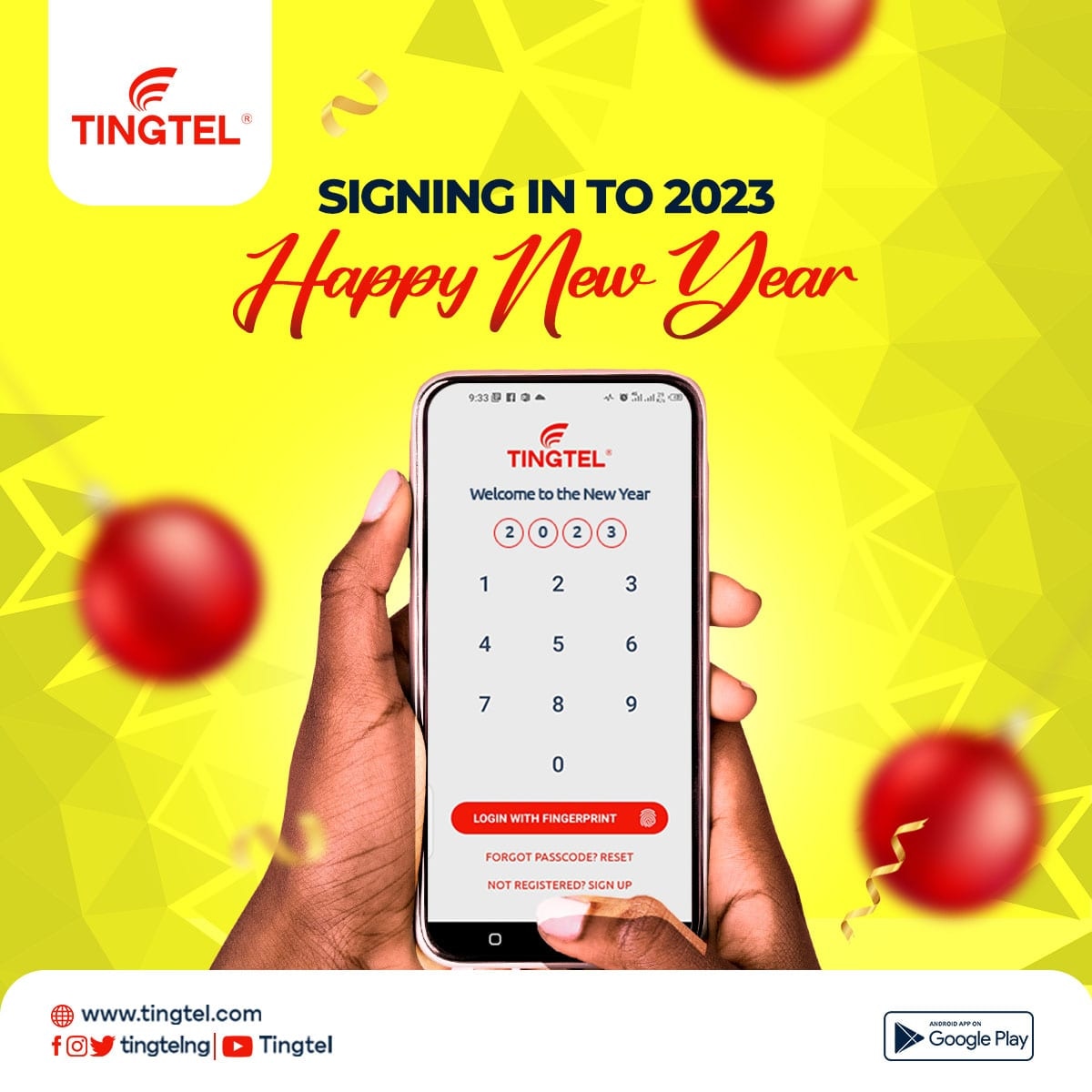TingtelApp's tweet photo. Access granted to 2023 🎉

Thanks for an amazing 2022. More of it this year 🎆 https://t.co/wvmluFoSL1