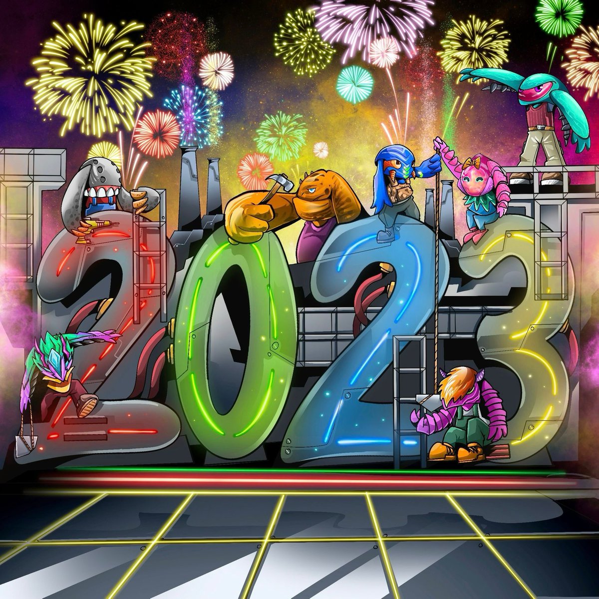 Happy New Year Pitzens ! Are you all ready for 2023 ? 👾🎆🚀