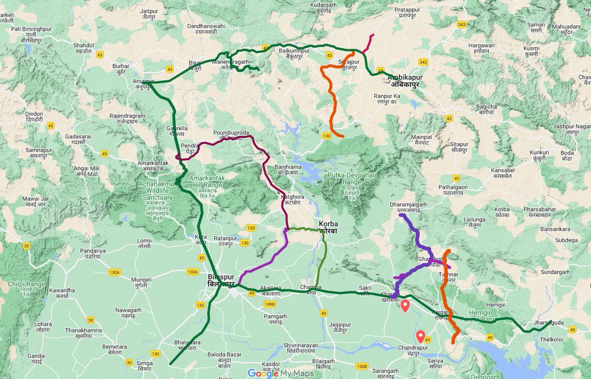 Desifunday's tweet photo. @Pradeep16901611 @AshwiniVaishnaw @RailMinIndia @PMOIndia @secrail @DRMBilaspur @drrakeshguptaCG All local trains stoppage in #coal belt is suffering from #colonialrepression of #DelhiDurbar 🇬🇧
Even new #railway lines to Dharamjaigarh, Parsa in tribal areas does not have passenger trains. @NITIAayog @renukasinghbjp @TribalAffairsIn @SandeepPathak04 https://t.co/433Yvneyfq
