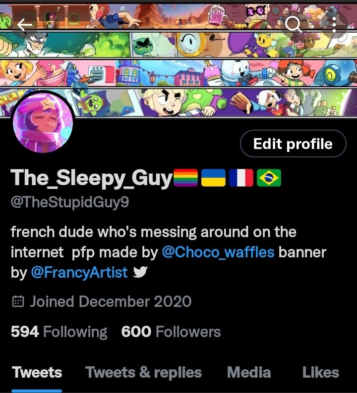 Thesleepyguy🏳️‍🌈🇺🇦🇨🇵🇧🇷 On Twitter We Reached 600 Lets Goooo