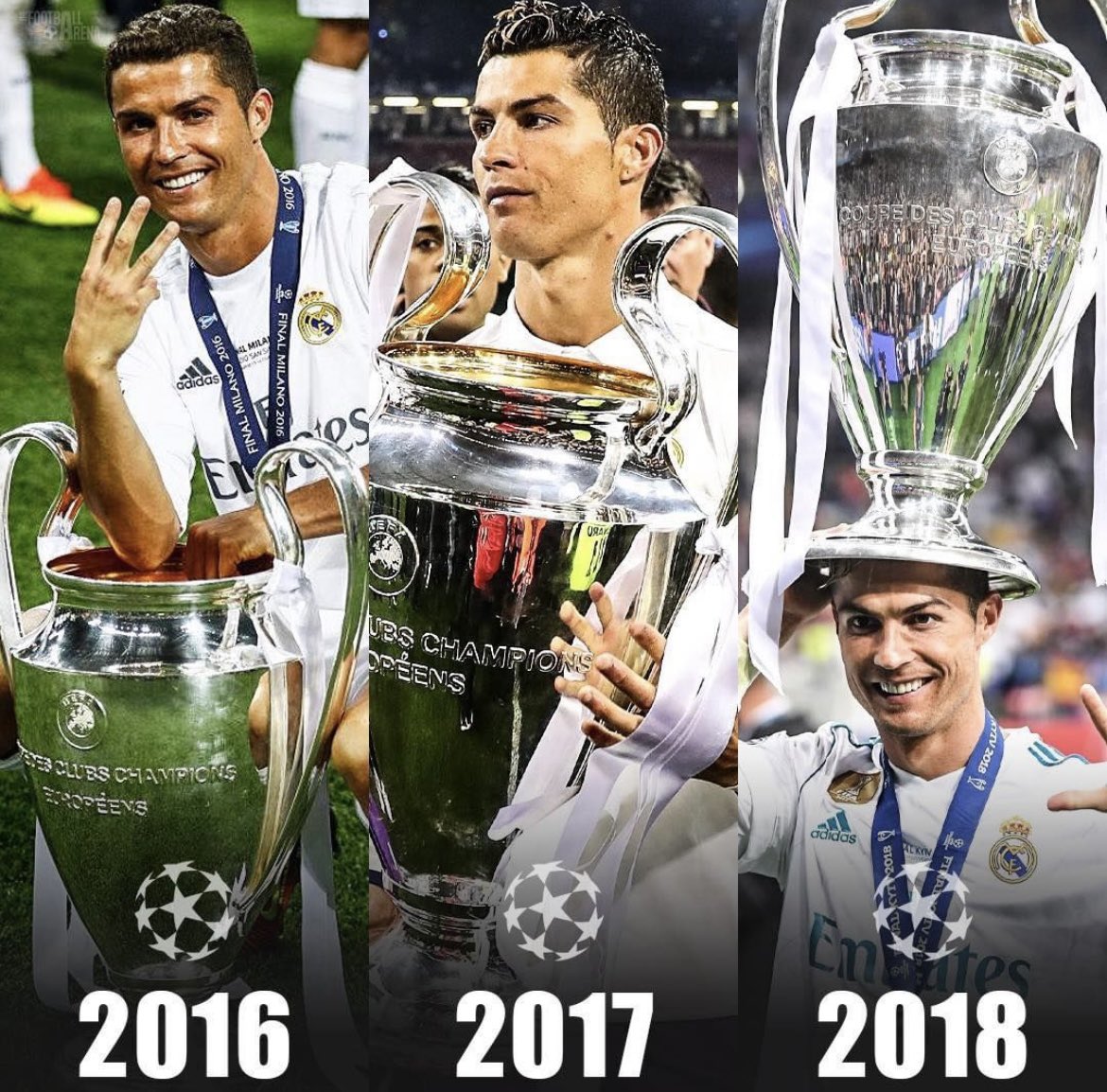 O legado de Cristiano Ronaldo no Real Madrid, UEFA Champions League