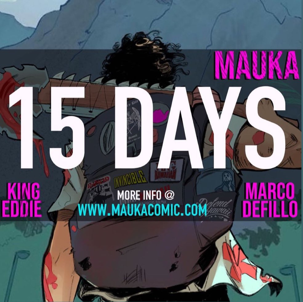 PinkRangerMMA's tweet photo. Excited for this #comicbook 📖

“When the end comes, the safest place to head is toward the mountains…mauka ⛰️”

https://t.co/AoLw135jho #crowdfunding #hawaiicomicbook #hawaii https://t.co/krYjV2YzXC