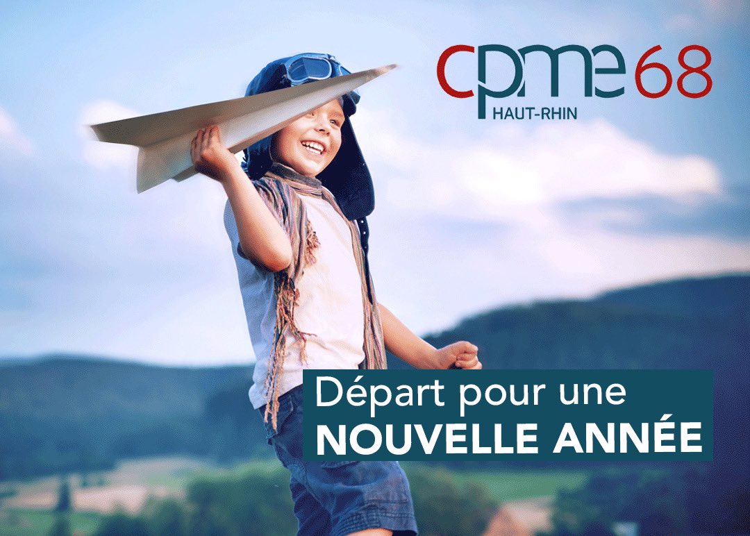 Cpme68's tweet image. Toute l'équipe CPME du Haut-Rhin reste à vos côtés et vous souhaite ses meilleurs voeux pour l'année 2023, remplie de nouveaux défis.

cpme68.fr
#1èreOrganisationPatronale