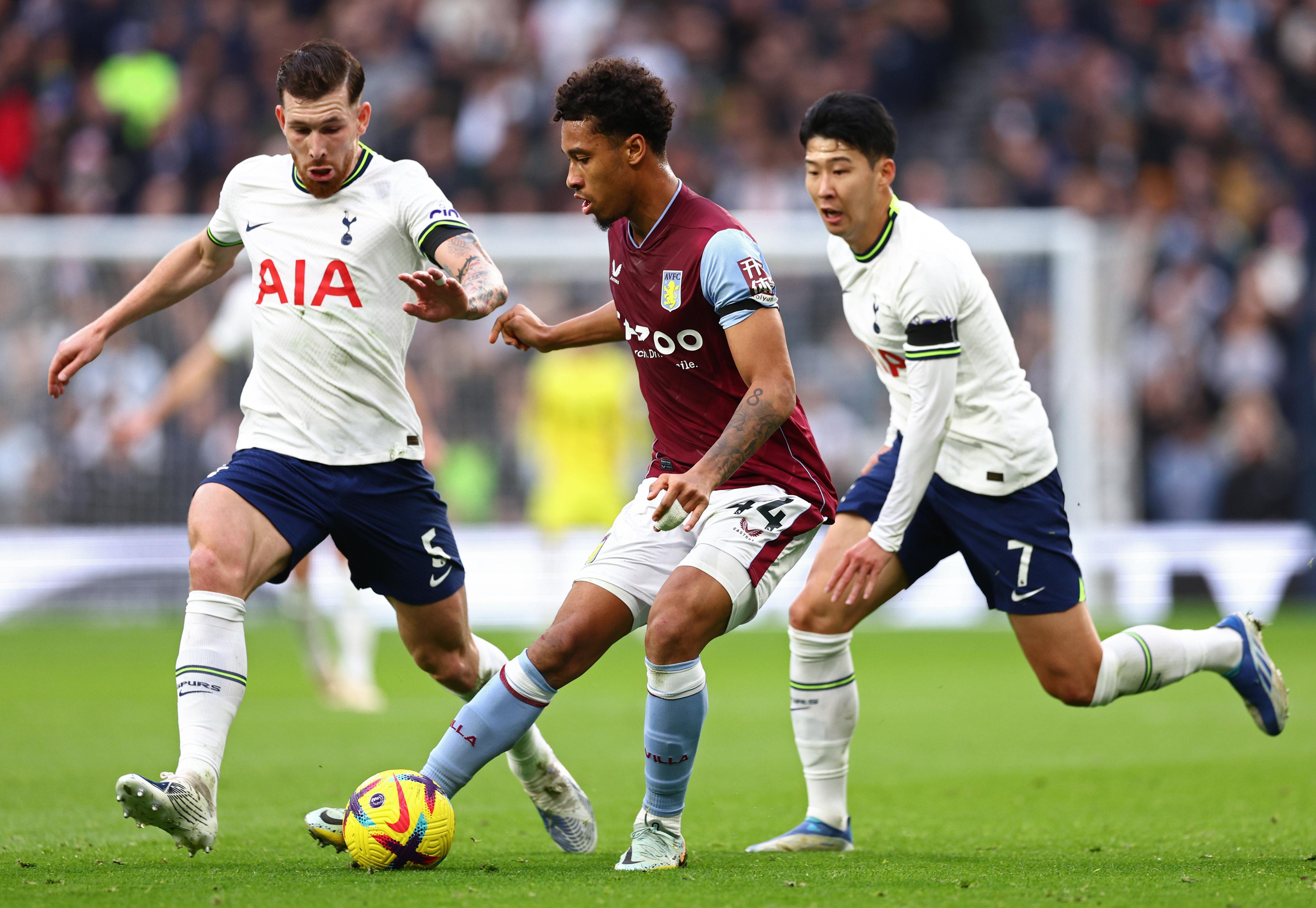 Tottenham v Aston Villa, 1 January 2023