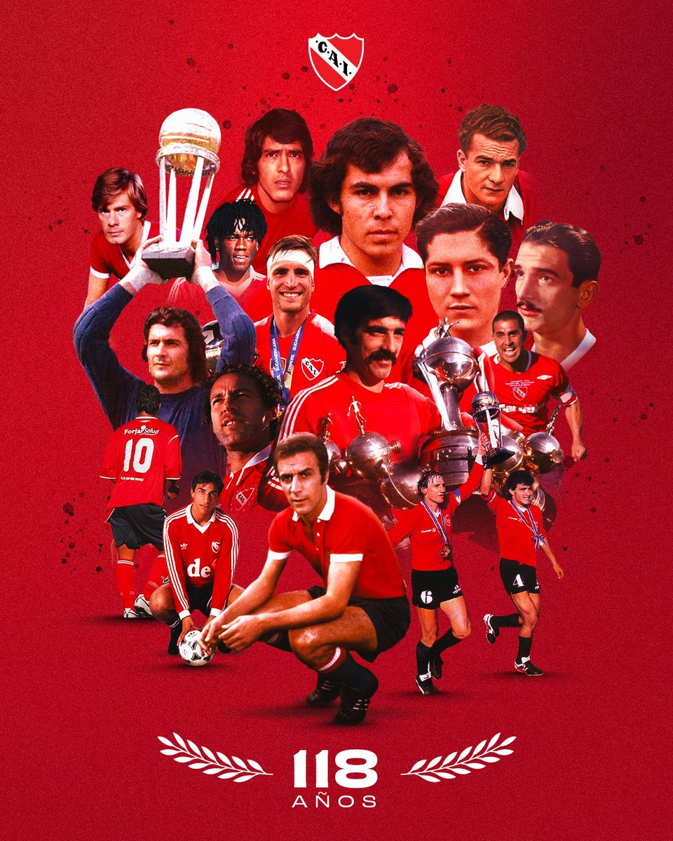 Una vida de grandeza.

1️⃣1️⃣8️⃣

#TodoRojo 🔴