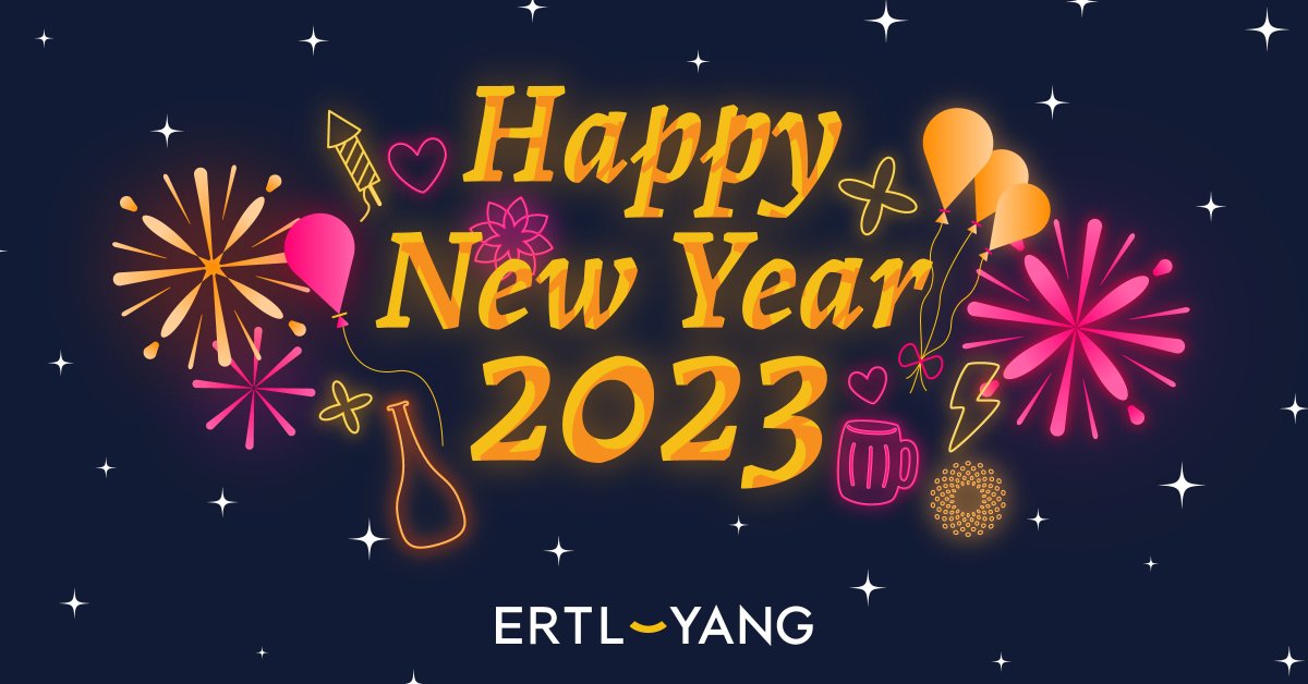 Happy New Year 2023! May the new year bring you good health, happiness and prosperity.