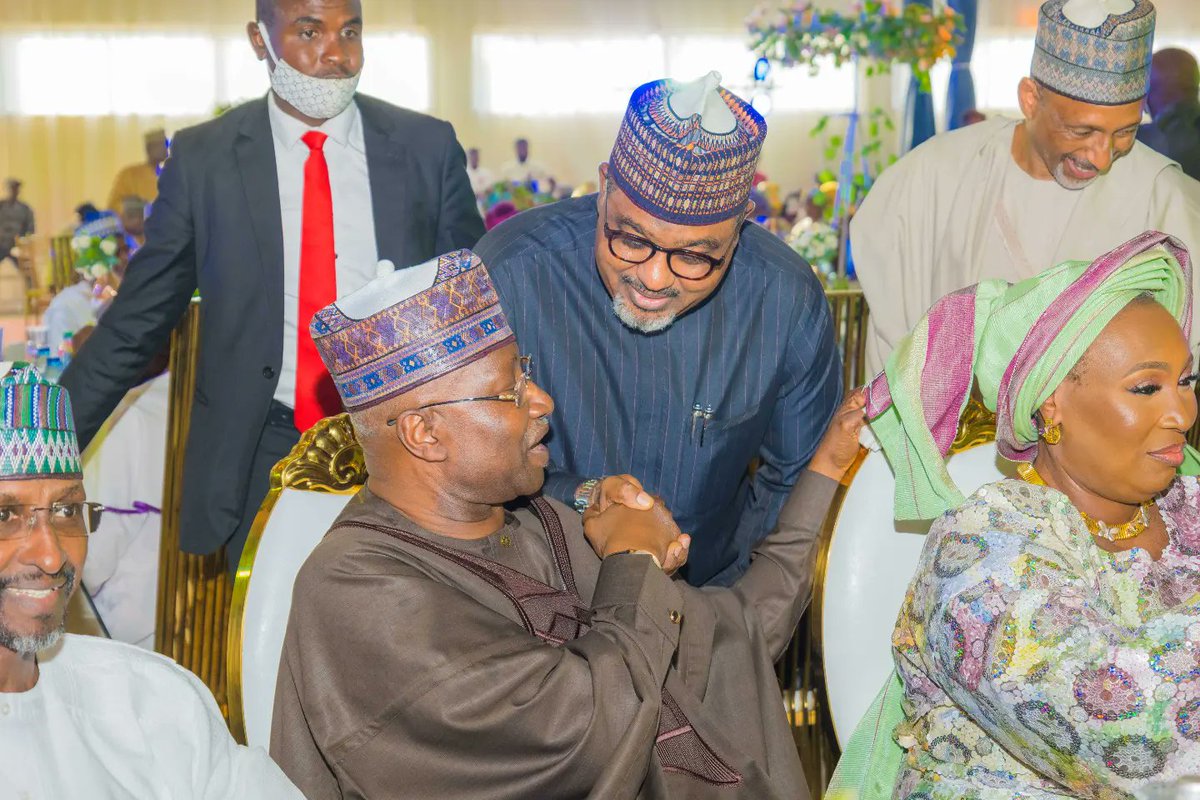 hon_umarelyakub's tweet photo. During the Pre-wedding of our daughter Anna Boss Mustapha https://t.co/wePdS83lze