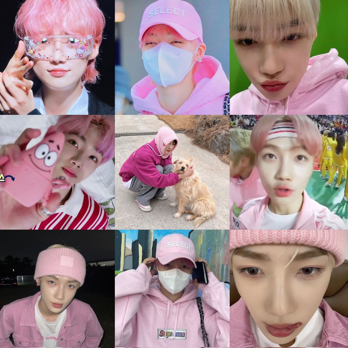 jaquetheb's tweet photo. chanhee was born for the color pink https://t.co/eD4xX1H4qD
