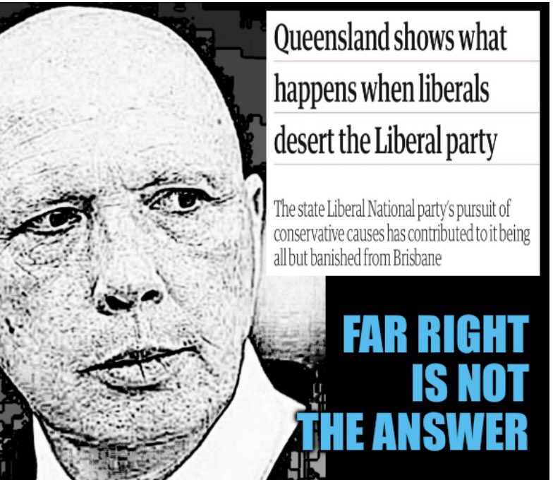 @vogrady2132 @YoungLibs #Dickson Peter Dutton has to realise the end of Liberal Party is nigh #AusPol2022