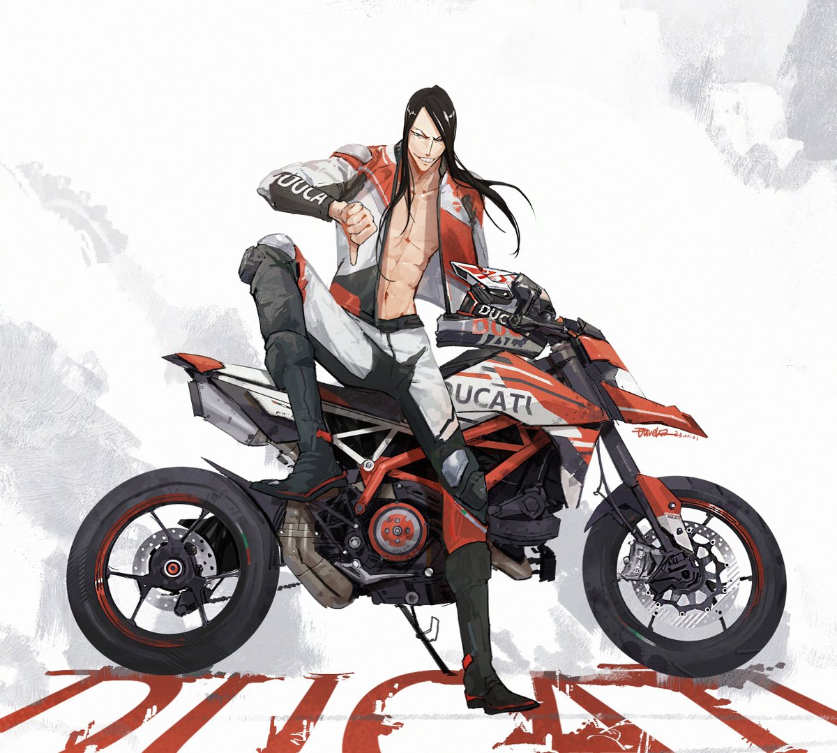 「Made this for Bleach new year event on W」|Eurekaのイラスト