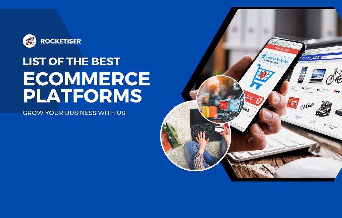 RocketiserBlog's tweet image. Checkout our Brand New Article on the Ultimate List of 17+ Best Ecommerce Platforms available on the market! (bit.ly/3X05uLV)

#ecommerce #ecommercebusiness #ecommercemarketing #ecommercewebsite #ecommerceplatform #ecommercestore #ecommercetips #dropshipping