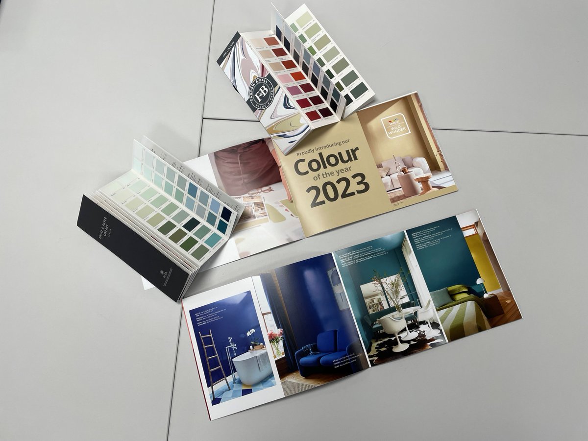 Inspiration for interior decorators, architects, DIY enthusiasts contractors and decorators; can now get these colour cards and books in the branch.

<a href="/DuluxTrade/">Dulux Trade</a>
@paint_library
@farrowandball
@LittleGreene

#rabartdecor #dulux #farrowandball #ppl #benjaminmoore #littlegreene