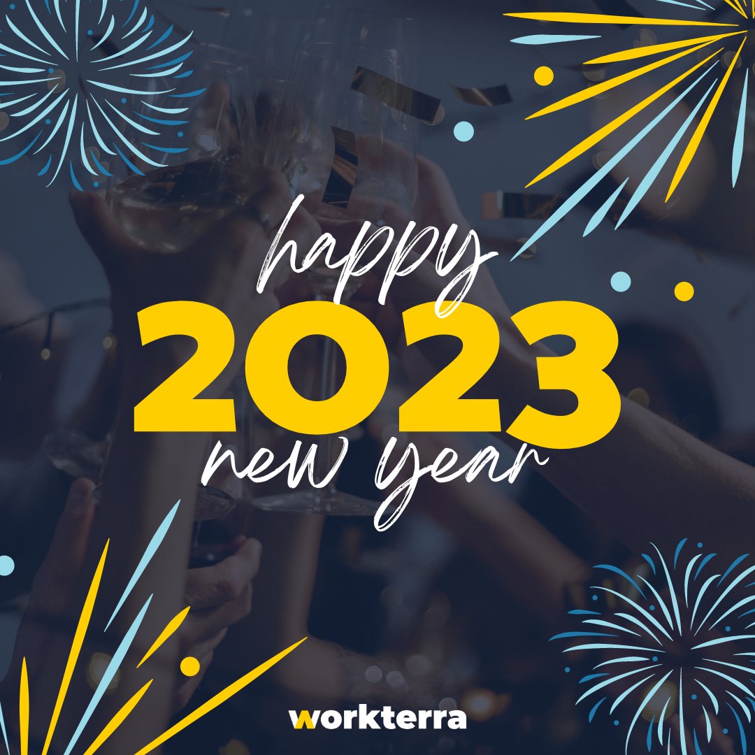 Workterra's tweet photo. Wishing our colleagues and friends a #HappyNewYear. May #2023 bring you peace and prosperity! https://t.co/3deYT3r1BY