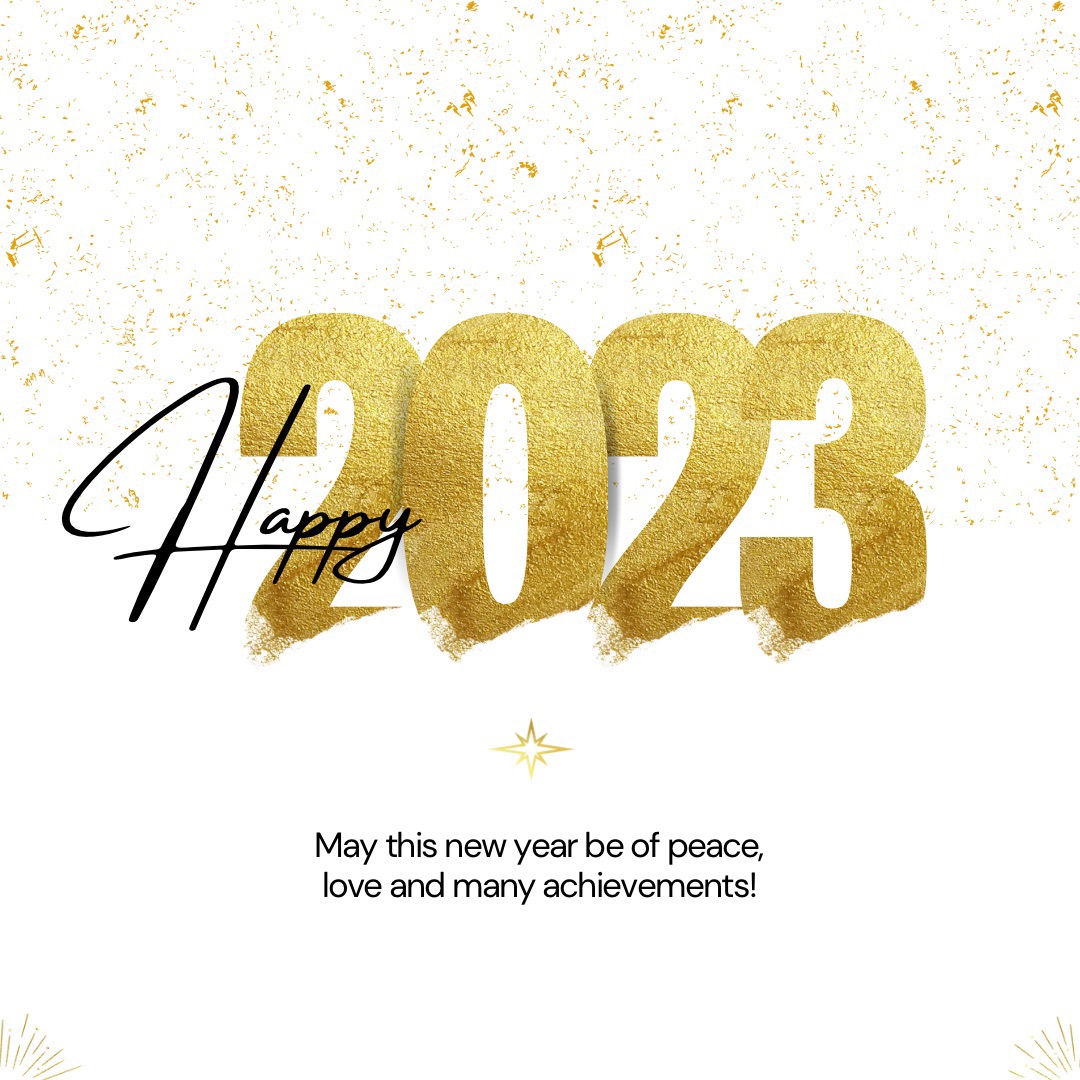 Wishing everyone a Happy &amp; Healthy 2023! Happy New Year!!!