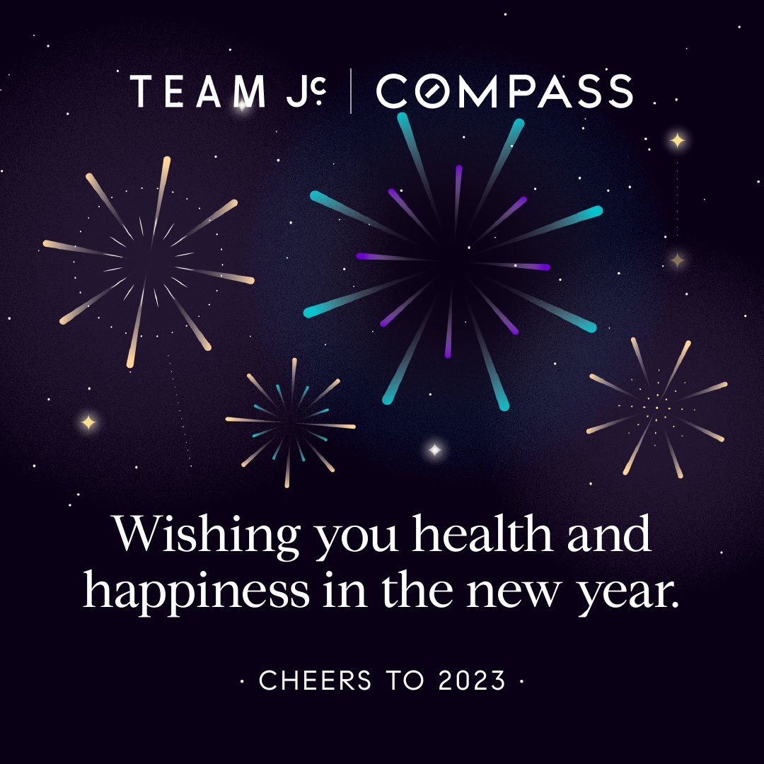 Happy New Year from Team Jc and myself! Here's to continued growth and success for you all!!

#TeamJcCompass #CompassRealEstate #ChicagoRealEstate #ChicagolandRealEstate