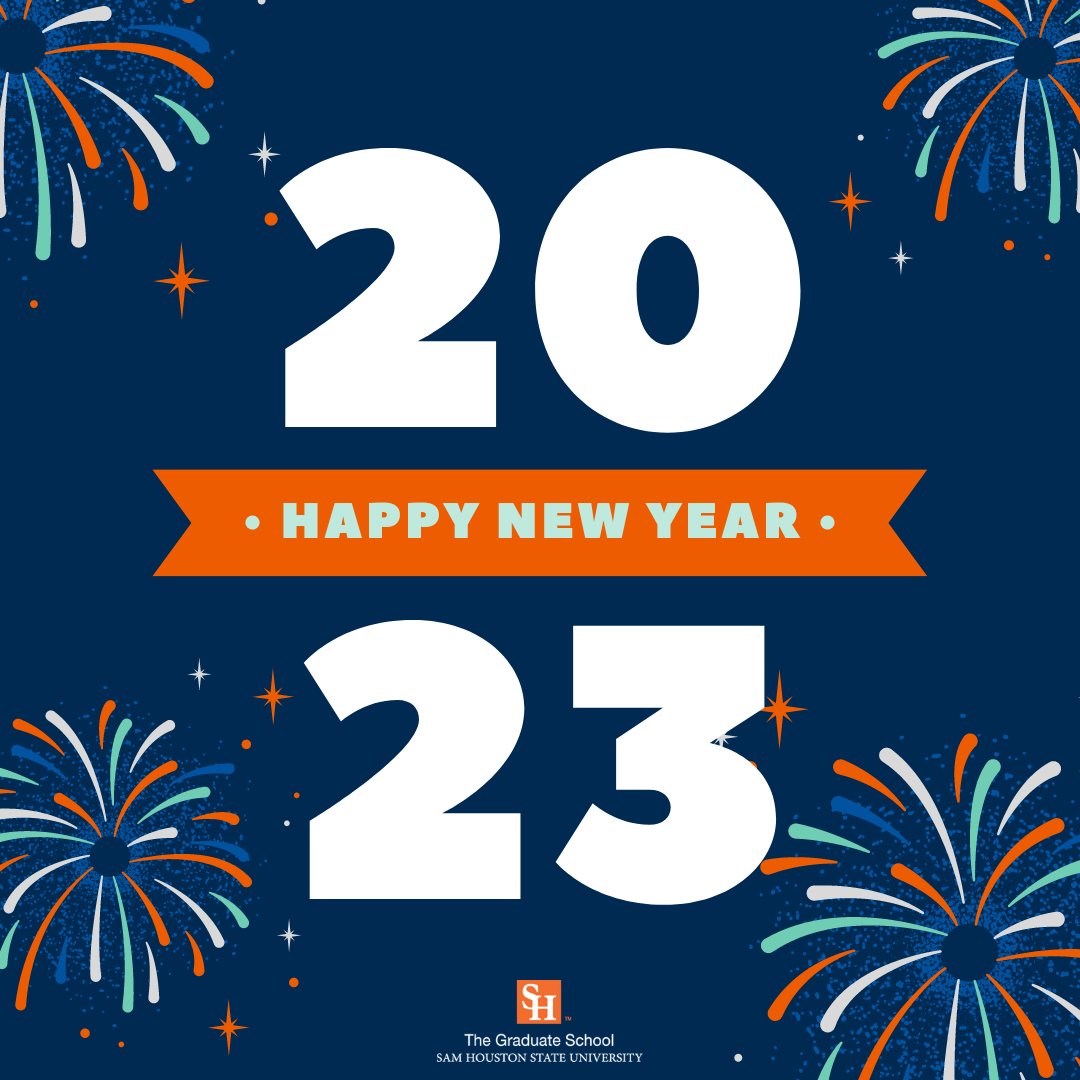 HAPPY NEW YEAR, BEARKATS!

What are your goals this year?

#TheGraduateSchool #SHSU #NewYear2022