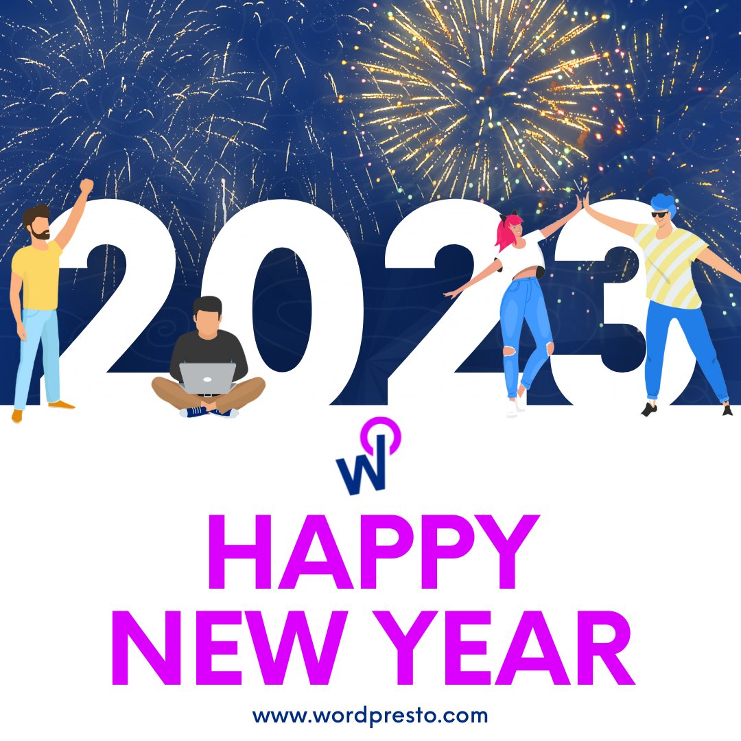 WordPresto_'s tweet image. Welcome to 2023! What are your resolutions?

➡️ wordpresto.com

#wordpresto #websitecreator #websitedesigning #webdesign #online #digitalmarketing