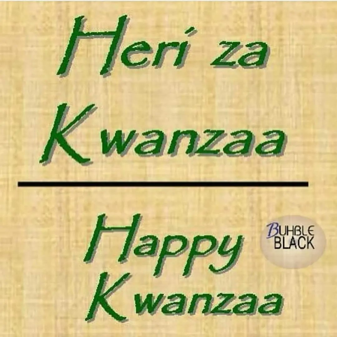 BuhbleBlack's tweet photo. Happy Kwanzaa!!! Habari Gani?
. 
#HappyKwanzaa #Kwanzaa #kwanzaa2022 https://t.co/TGtdeum8EE