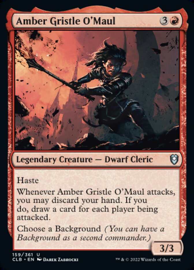 theDeck's tweet photo. I keep adding to The Cheap Double Strikers pile and I have no idea what it's going to turn into. Amber + Noble for pump and card draw? Stax? I wish Queen Kayla could get back things that weren't "discarded this way." https://t.co/C4XiOh78U1