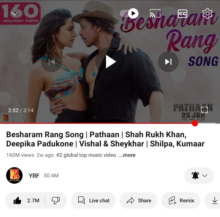 Deepika Padukone FC On Twitter BesharamRang From Pathaan Is deepika-padukone-fc-on-twitter-besharamrang-from-pathaan-is